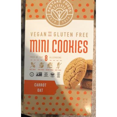Mini Cookies, Carrot Oat