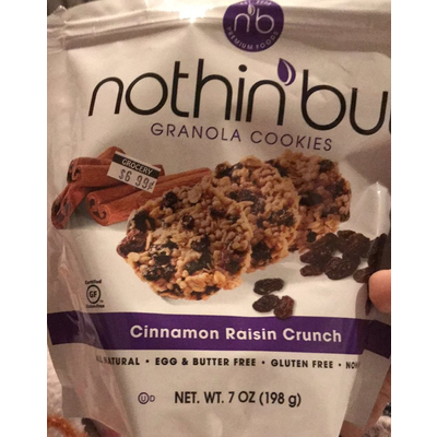 Granola Cookies, Cinnamon Raisin Crunch