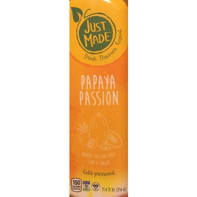 Cold-Pressed Juice, Papaya Passion