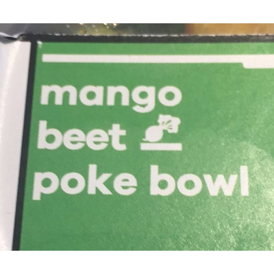 Mango Beet Poke Bowl