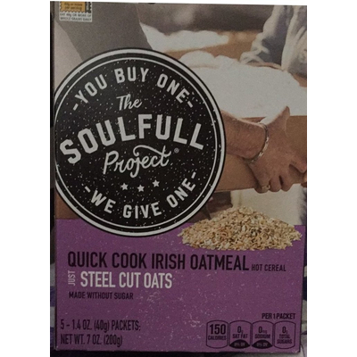 Quick Cook Irish Oatmeal, Steel Cut Oats, Hot Cereal