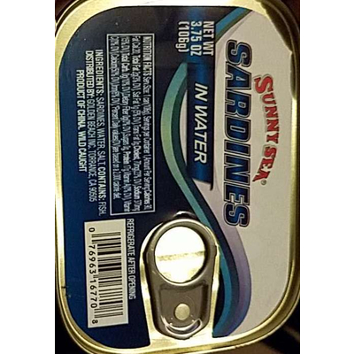 Sardines, in Water