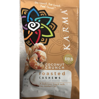 Coconut Crunch Roasted Cashews