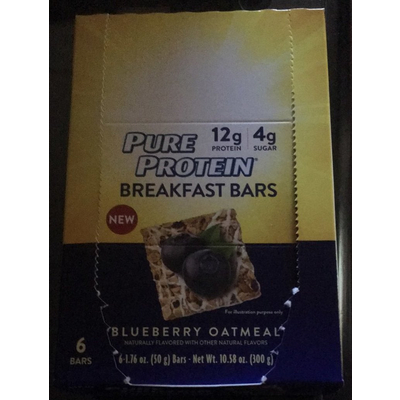 Breakfast Bar, Blueberry Oatmeal