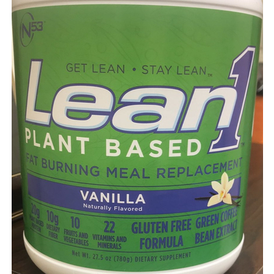 Plant Based Fat Burning Meal Replacement, Vanilla