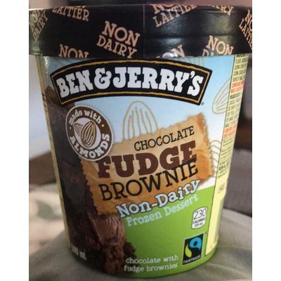 Non-Dairy Frozen Dessert, Chocolate Fudge Brownie