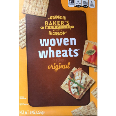 Woven Wheat Crackers