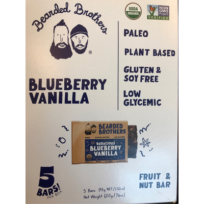 Blueberry Vanilla Fruit & Nut Bar