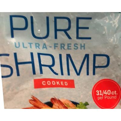 Pure Shrimp, Cooked
