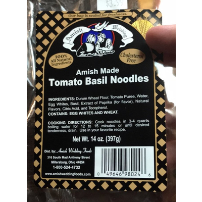 Tomato Basil Noodles