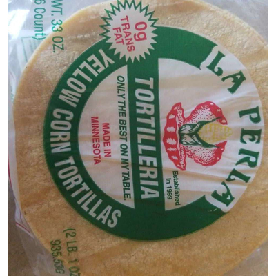 Yellow Corn Tortillas