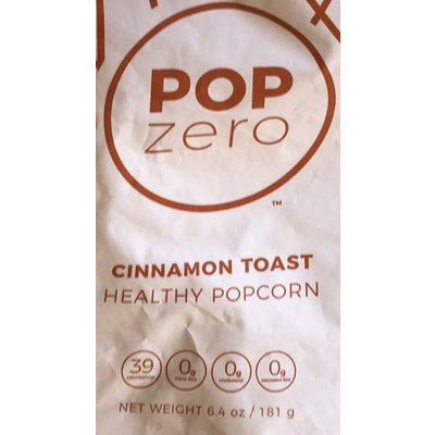 Healthy Popcorn, Cinnamon Toast