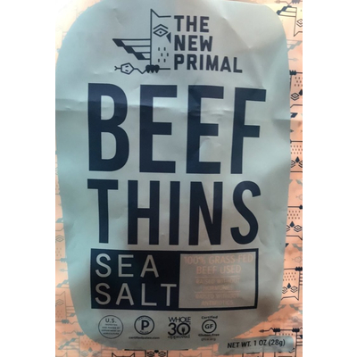 Beef Thins, Sea Salt