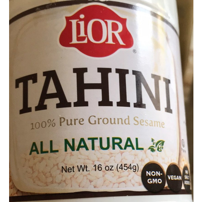 Tahini, All Natural