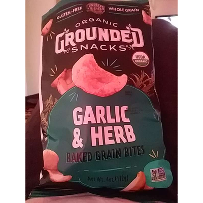 Baked Grain Bites, Garlic & Herb