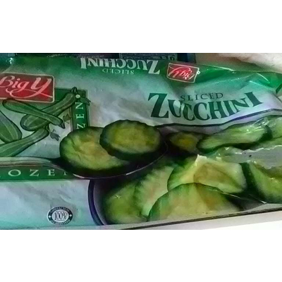 Zucchini, Sliced