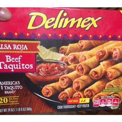 Salsa Roja, Beef Taquitos