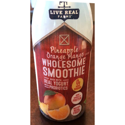 Wholesome Smoothie, Pineapple Orange Mango