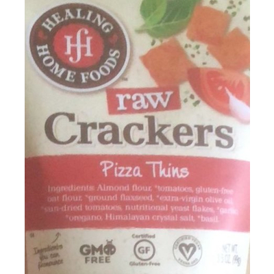 Raw Crackers Pizza Thins