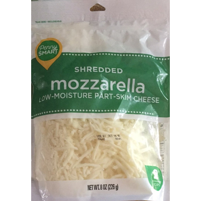 Mozzarella, Shredded