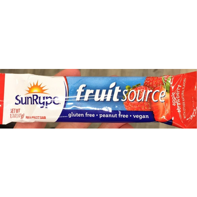 Fruit Source Apple Strawberry Bar
