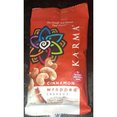 Cinnamon Wrapped Cashews