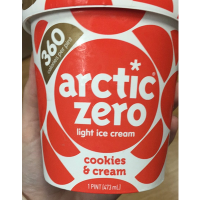 Light Ice Cream, Cookies & Cream