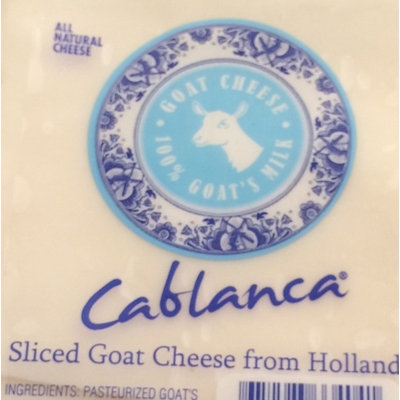 Goat Cheese, Sliced