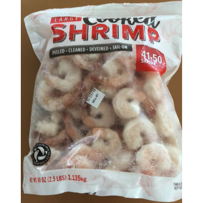 Cooked Shrimp, Large