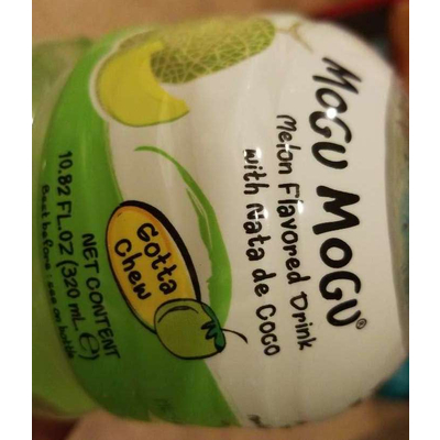 Melon Flavored Drink with Nata de Coco