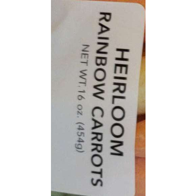 Heirloom Rainbow Carrots