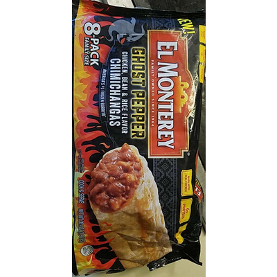 Ghost Pepper Chimichangas