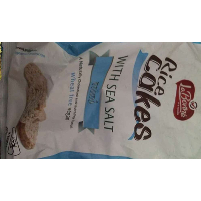 Rice Cakes, with Sea Salt, Mini