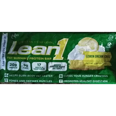 Lean 1 Protein Bar, Lemon Dream Cake