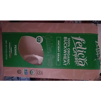 Penne, 100% Organic Buckwheat