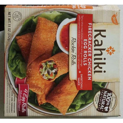 Firecracker Chicken Egg Rolls