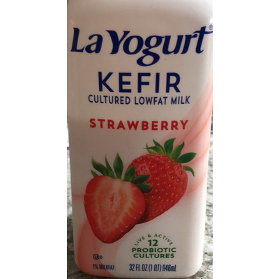Kefir Cultured Lowfat Milk Strawberry