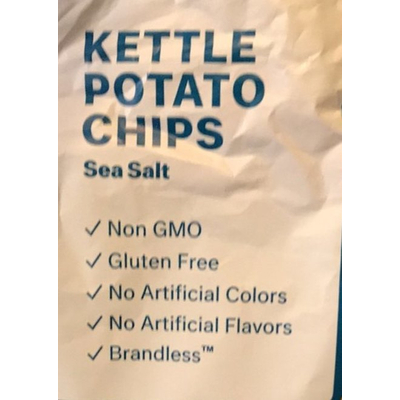 Kettle Potato Chips, Sea Salt