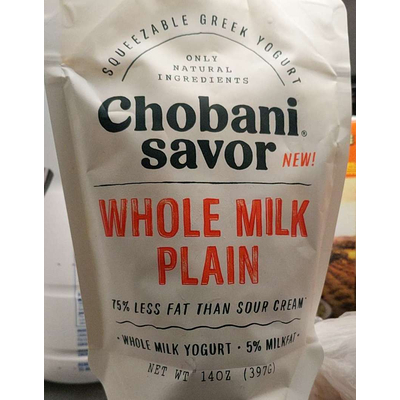 Whole Milk Yogurt, Plain