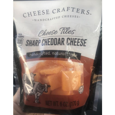 Cheese Tiles, Sharp Cheddar Cheese