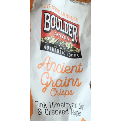 Ancient Grain Chips, Pink Himalayan Salt & Cracked Pepper
