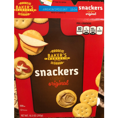 Snackers Crackers, Original