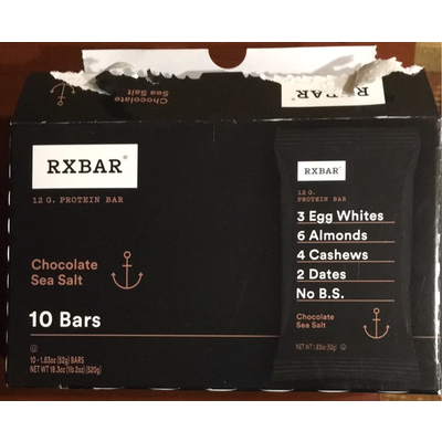 Protein Bar, Chocolate Sea Salt