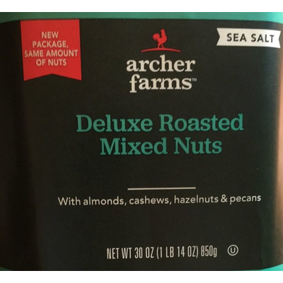Deluxe Roasted Mixed Nuts, Sea Salt