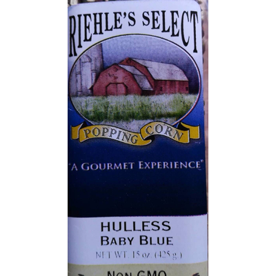 Popping Corn, Hulless Baby Blue