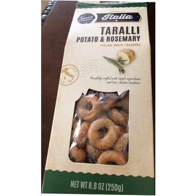Taralli Potato & Rosemary Crackers