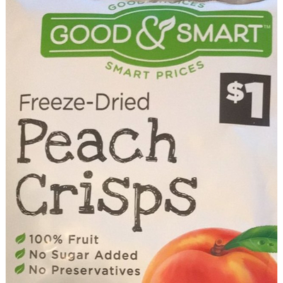 Peach Crisps, Freeze-Dried