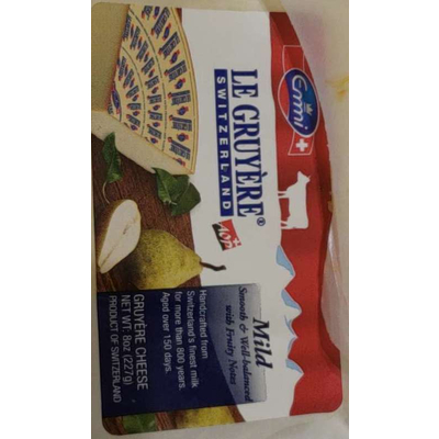 Gruyere Cheese, Mild