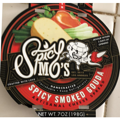 Artisanal Cheese Spread, Spicy Smoked Gouda