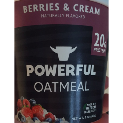 Oatmeal, Berries & Cream